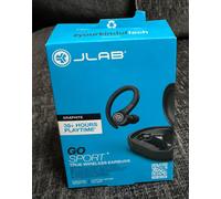JLab GO Sport Air True Wireless Earbuds 35+ Hrs Play Bluetooth Brand New
