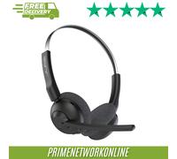 Go Work Pop Wireless Headsets with Microphone - 50+ Playtime Bluetooth Headset for PC, Multipoint Connect to Computer & Mobile - On Ear Wireless