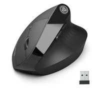 JLab JBuds Ergonomic Mouse - Bluetooth or USB, Vertical, Rechargeable