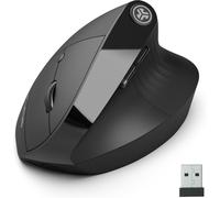 JLab JBuds Ergonomic Mouse, Connect via Bluetooth or USB Receiver, Multi Device