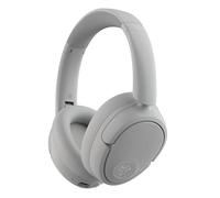 JLab JBuds LUX ANC Active Noise Cancelling Headphones - Wireless Over Ear Headphones with Microphone, 70+ H Playtime Foldable Bluetooth Earphones with Multipoint & Customisable Sound, White
