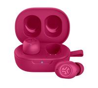 JLab JBuds Mini True Wireless Earbuds, In Ear Headphones, Bluetooth Earphones, Ear Buds with 20H Playtime, Bluetooth Earbuds with Microphone, Charging Case, Multipoint, EQ3 Sound, Pink