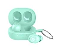 JLab JBuds Mini True Wireless Earbuds, In Ear Headphones, Bluetooth Earphones, Ear Buds with 20H Playtime, Bluetooth Earbuds with Microphone, Charging Case, Multipoint, EQ3 Sound, Mint Green