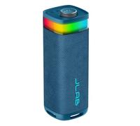 JLab JBuds Party Portable Bluetooth Speaker, Navy | 12H+ Playtime, 30W Wireless Outdoor Travel Speaker with RGB Lights & Lab Quality Sound, IP56 Water Resistant
