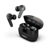 JLab JBuds Pods ANC Earbuds - Active Noise Cancelling Bluetooth Earphones, 56+ Hr Playtime True Wireless In Ear Buds, IP55 Sweat-Resistant, Custom Audio, App Control, Multipoint & Clear Calls, Black