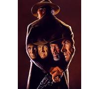 JLANEZI 5D DIY Full Round Drill Diamond Painting Clint Eastwood Classic Movie Pictures Kit Home Decor Art Craft Mosaic,G,30x40cm