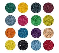 JLANEZS Missing Diamonds Painting Accessories,Replacement for Round/Square Drills Rhinestone Resin Diamond Drill,Beads Gems Stones,About 3500pcs