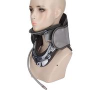 JLASDR Neck support protection Inflatable Adjustable Relieve Pain Neck Traction Device by Air Collar with Anflator Pump, Cervical Support Traction Device