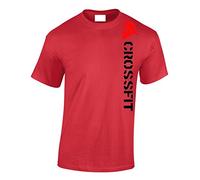 JLB Print Another Day at The Office Gym Sports Fan Premium Quality Regular Fit T-Shirt Top for Men and Teens Red