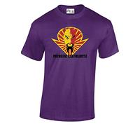 JLB Print Choose Your Light Saber Space Wars Sci Fi Movie Film Inspired Premium Quality Regular Fit T-Shirt Top for Men and Teens (Purple/X-Large)