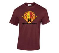 JLB Print Choose Your Light Saber Space Wars Sci Fi Movie Film Inspired Premium Quality Regular Fit T-Shirt Top for Men and Teens (Maroon/Large)