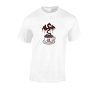 JLB Print Dragon Coffee Cool Novelty Premium Quality Regular Fit T-Shirt Top for Men and Teens - White / 5XL