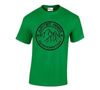 JLB Print Jupiter Mining Corporation Sci Fi TV Show Premium Quality Regular Fit T-Shirt Top for Men and Teens Green