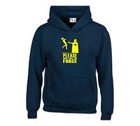 JLB Print Please Dont USE The Force Sci Fi Movie Film Inspired Premium Quality Unisex Hoodies for Men, Women and Teens Navy