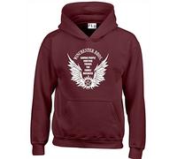 JLB Print Winchester BROS. Horror Teen Fiction TV Show Inspired Premium Quality Unisex Hoodies for Men, Women and Teens Maroon
