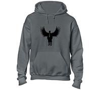 JLB Print Winchester BROS. Horror Teen Fiction TV Show Inspired Premium Quality Unisex Hoodies for Men, Women and Teens Charcoal