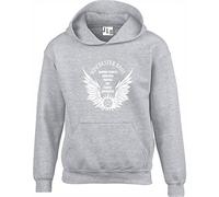 JLB Print Winchester BROS. Horror Teen Fiction TV Show Inspired Premium Quality Unisex Hoodies for Men, Women and Teens Grey