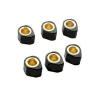 JlbVcx 4-Stroke 6PC 125cc Racing Roller Set Weight 18x14mm 9g 13g For GY6 BT125T 152QMI 157QMJ Engine Scooter(13g black)