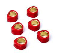 JlbVcx 6pc Racing Roller Set Variator Weights 20x15mm 8g 10g 13g 15g 19g For Ae Le NH Pa S-W 125 125cc 4T(20x15mm 10g)