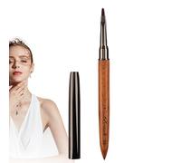 jlceh Detail Brush,Nail Fine Liner Brushes - Sandalwood Brush For Long Lines, Thin Details, Fine Drawing, Nail Design, Home Use And Professional