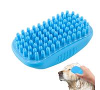 jlceh Dog Bath Brush,Cat Grooming Brush Cat Hair Brush | Pet Shampoo Bath Soothing Massage Rubber Bristles Curry Comb, Pet Brushing Grooming Comb for Dog Cat