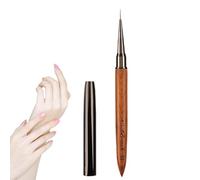 jlceh Nail Brushes For,Nail Design Painting Brushes - Sandalwood Nail Polish Brush For Thin Details, Fine Drawing, Long Lines, Home Use And Professional Nail Salon
