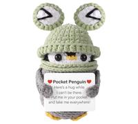 jlceh Positive Life Potato | Knitted Wool Doll | Creative Wool Inspirational Potato with Positive Affirmation Cards for Kids, Children, Friends