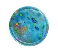 jlceh Water Mat for Cats | Cartoon Sensory Water Playmat,Dogs Cats Portable Mat, Cute Interactive Toys for Puppies, Kittens