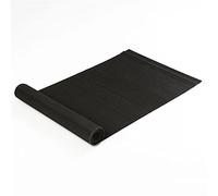 JLCP Multi-Color Bamboo Table Runner, Durable Non-Slip Heat Resistant And Washable Width 25Cm Table Runner for Kitchen/Coffee/Hotel/Wedding/Party,Black,25x120cm/9.8"x47.2"