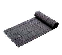 JLCP Retro Style Black Table Runner (Natural Bamboo) Width 20Cm/30Cm/40Cm Washable Non-Slip Heat-Resistant Dining Placemats for Hotel Kitchen Dining Room Party,40 X 90cm(15.7"×35")