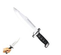 JLEivvi 1 PCS Fake Knife Blunt Dagger Prop Foam Training Dagger Knife for Martial Art Training Costume Party Props(12")