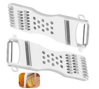 JLEivvi 2pcs Kitchen Peeler Graters Peelers Slicers, Kitchen Multifunctional Practical Household Kitchen Tool Fruit Vegetable Graters Slicers Peelers for Carrot Potato Melon Gadget Vegetable Fruit