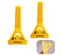 JLEivvi Window Scrapper, 2 Pcs Scraper Tool Cooker Glass Decal Remover for Scraping Labels Stickers Caulk Glass Paint Wallpaper