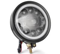 JLJLJ 5.75" Motorcycle LED Headlight For H//a//r//l//e//y D//y//n//a S//o//f/t//a//i//l Sportster XL1200 XL833 F//a//t B//o//y