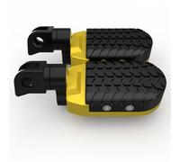 JLJLJ For H//a//r//l//e//y-D//a//v//i//d//s//o//n P//a//n 2020 2021 2022 2023 2024 Motorcycle Front Footrest Foot Pegs Rotatable(Tyle 1 Gold)