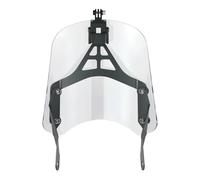 JLJLJ For Moto G//u//z//z//i V7 750 II III 2008-2020 Motorcycle Windscreen Protector Wind & Mount Navigation Bracket(STYLE 2 Type 4 Clear)