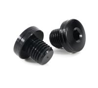 JLJLJ M10*1.25 Mirror Hole Plugs Cover Screw Bolt Universal Fit For D//u//c//a//t//i H//y//p//e//r//m//o//t//a//r//d 821 939 M//O//N//S//T//E//R S2R(Black)