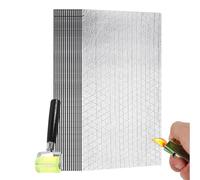 Jlkegfdf Car Sound Deadener,Auto Adhesive Foam Noise Deadening Material | Thermal Panels for Automotive SUV Vehicle Sound Reduction Engine Hood Exhaust System Firewall Walls Floor Sedans