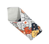 Jlkegfdf Cat Nail Trimming Restraint Wrap | Self-Adherent Adjustable Blanket To Wrap Cat | Cat Burrito Wrap, Multifunctional Pet Tool, Anti-Scratch Anti-Escape Bag, Cat Control Mat For Clip Nails