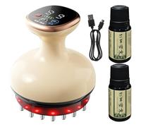 Jlkegfdf Cellulite Remover Tool,Cupping Machine - Heated Intelligent 9 Level Scraping Instrument for Muscle Neck Abdomen Thighs Buttocks Full Body Athlete Elderly Belly