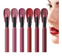 Jlkegfdf Matte Nude Lipstick | Nude Velvet Lipstick - Waterproof Beauty Cosmetics Makeup Supplies, Lip Stick for Outdoor Travel Party Night Out