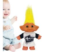 Jlkegfdf Troll Toys for Kids - Christmas Ugly Little Doll - Decorative Desk Ornament, Holiday Decoration, Collectible Retro Shelf Figurines for Children Collectors Kids Adults