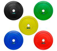 JLL® Coloured Olympic Bumper Weight Lifting Plates (2 x 25kg (50kg))