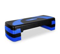 JLL Fitness Large Aerobic Step Platform with 3 Adjustable Heights (Blue)