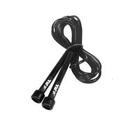 JLL Skipping Rope for Adults & Kids, Adjustable Jump Rope, 3m / 10ft Boxing Speed Rope for Cardio Workout - Black