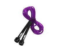 JLL Skipping Rope for Adults & Kids, Adjustable Length Jump Rope, 3m /10ft Boxing Speed Rope for Cardio Training - Purple