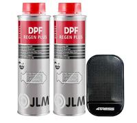 JLM 2 x 250ml Diesel DPF ReGen Plus Regeneration Support Diesel Cleaner with 4TRESS Non Slip Car Dash Mat (4T-2x-J02200)