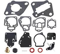 JLM MARINE 97611 Carburetor Rebuild Kit for Mercury Mariner 2 Cyl 6 8 9.9 10 15 20 25 HP Outboard Diaphragm Kit 1395-97611 1395-811357 18-7212