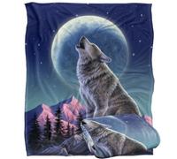 Jlo Howling Wolf Moon Silky Touch Super Soft Throw Blanket 152 X 127 cm