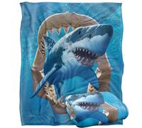Jlo Shark Hunting Silky Touch Super Soft Throw Blanket 152 X 127 cm
